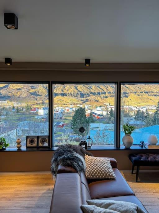 Botnahlid Villa, Mountain And Town Views And Outdoor Sauna Seyðisfjörður المظهر الخارجي الصورة