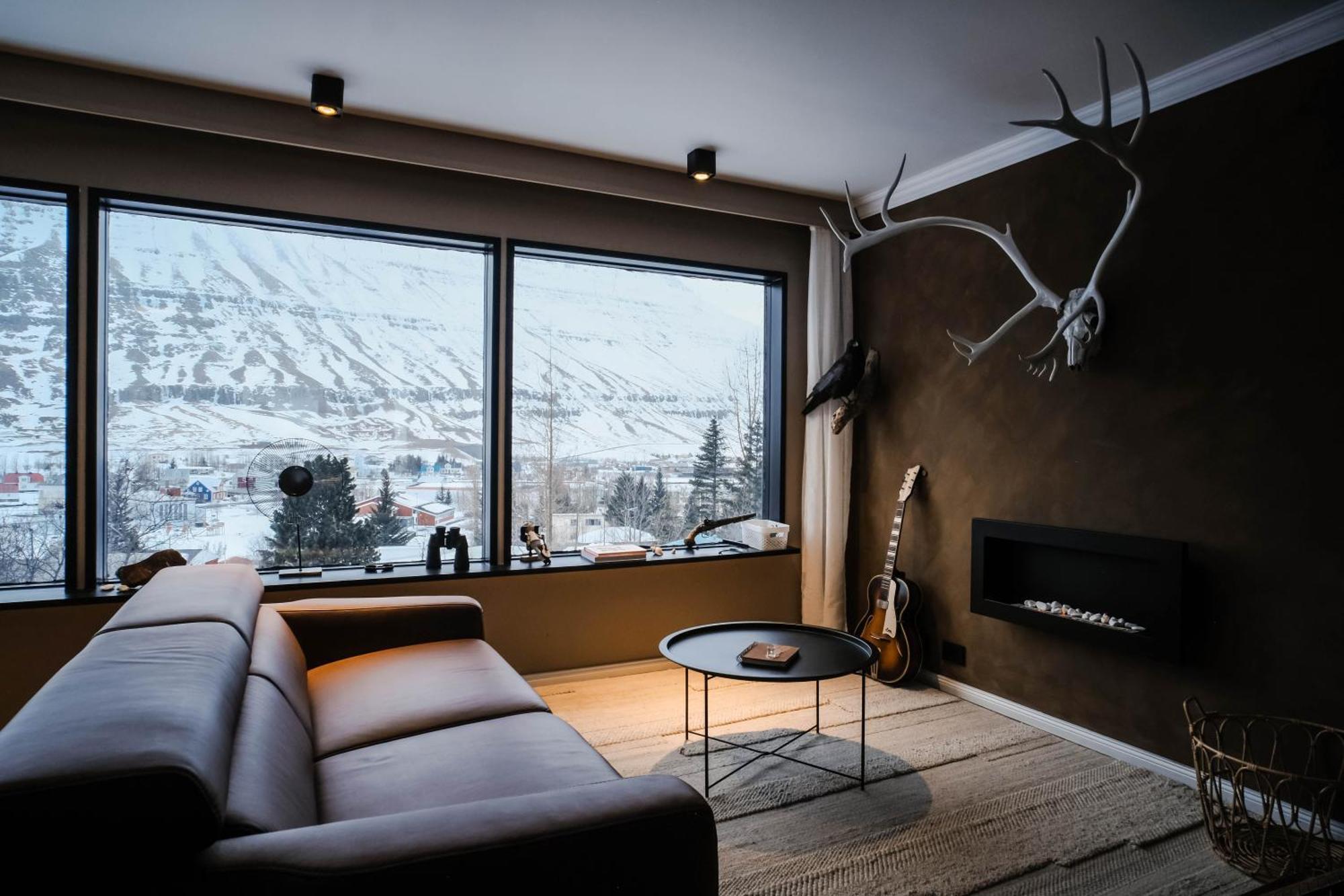 Botnahlid Villa, Mountain And Town Views And Outdoor Sauna Seyðisfjörður المظهر الخارجي الصورة