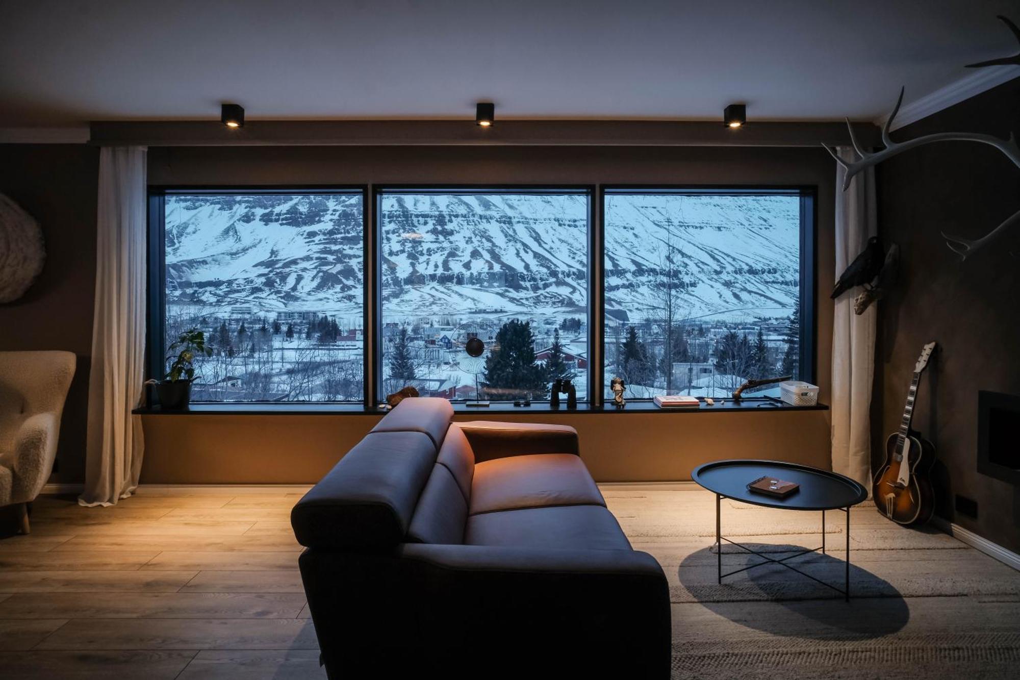 Botnahlid Villa, Mountain And Town Views And Outdoor Sauna Seyðisfjörður المظهر الخارجي الصورة